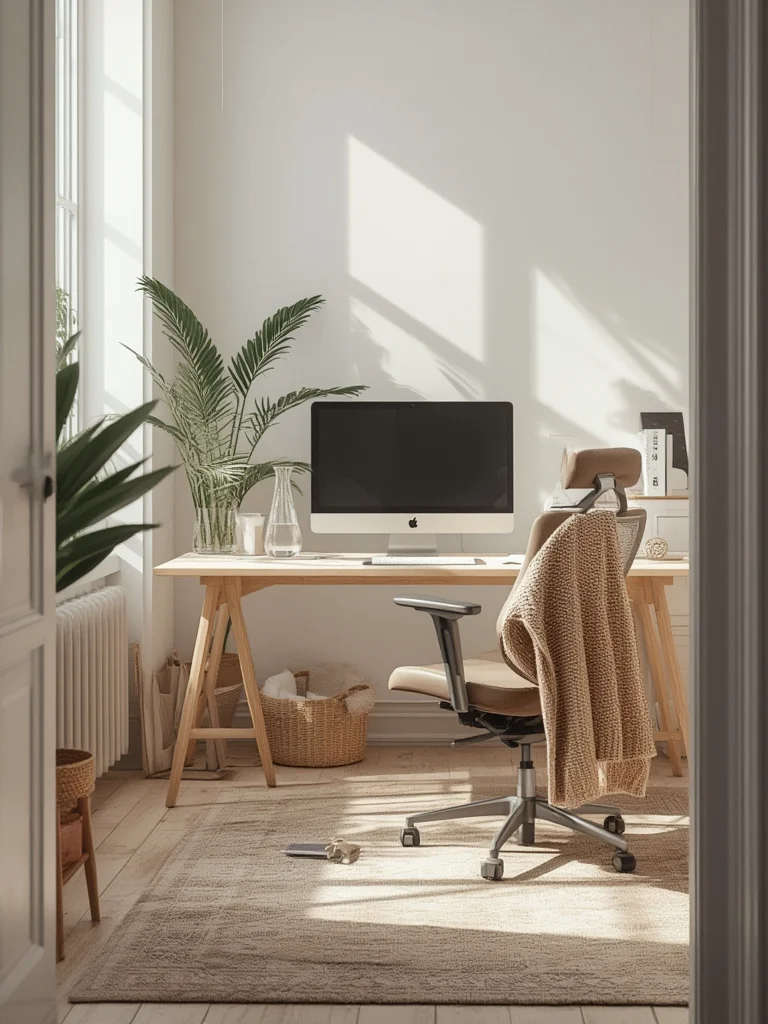 Cognitive Ergonomics Desk Setup