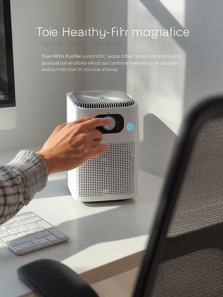 Desk Air Purifier - Illustration 2