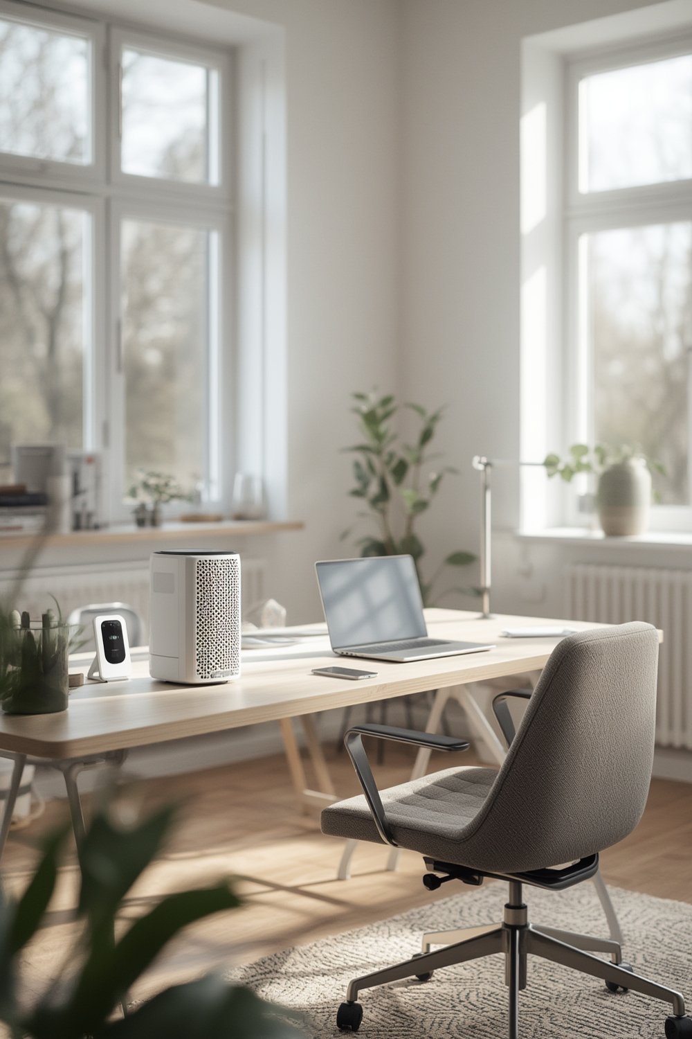 Desk Air Purifier - Illustration 1