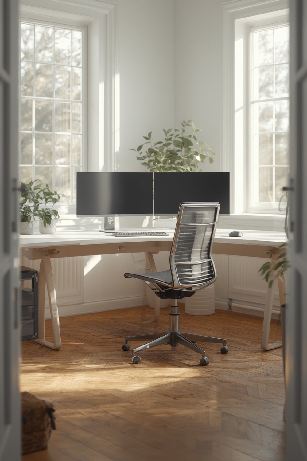 Desk Bike Chair - Illustration 1