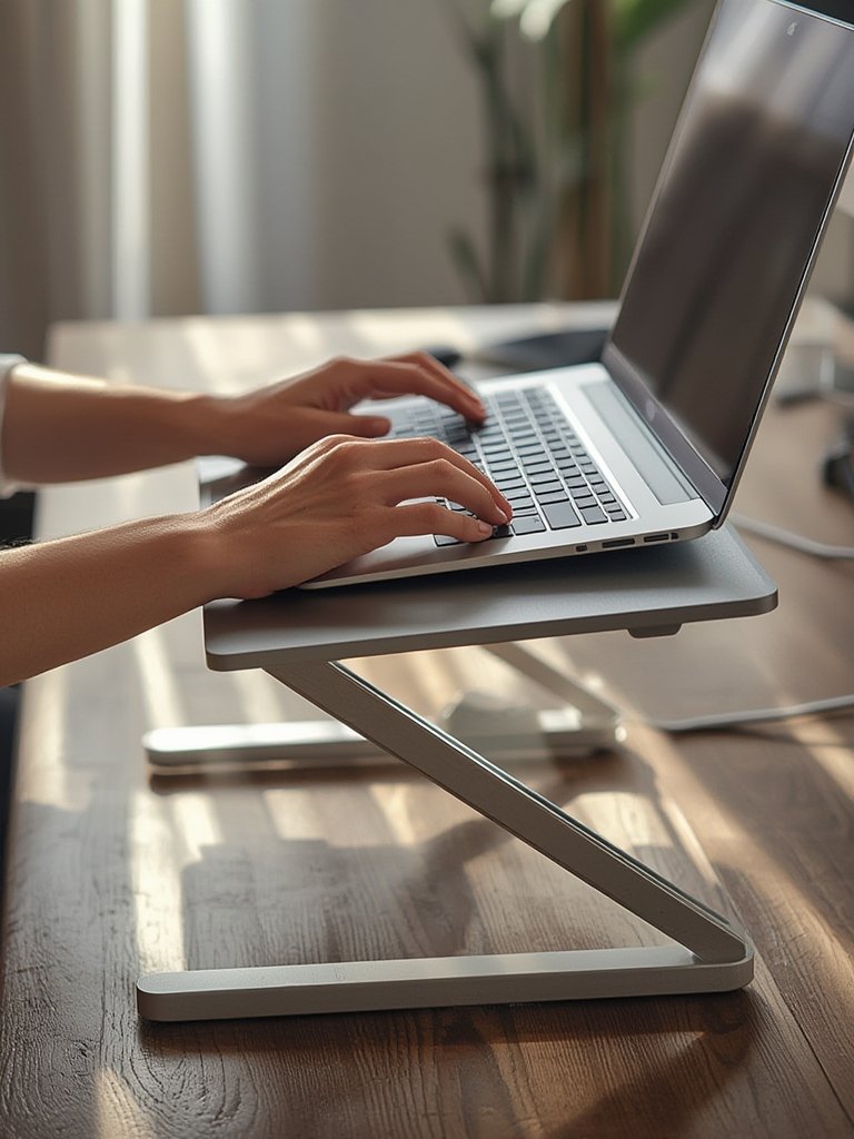 Ergonomic Laptop Riser - Illustration 2