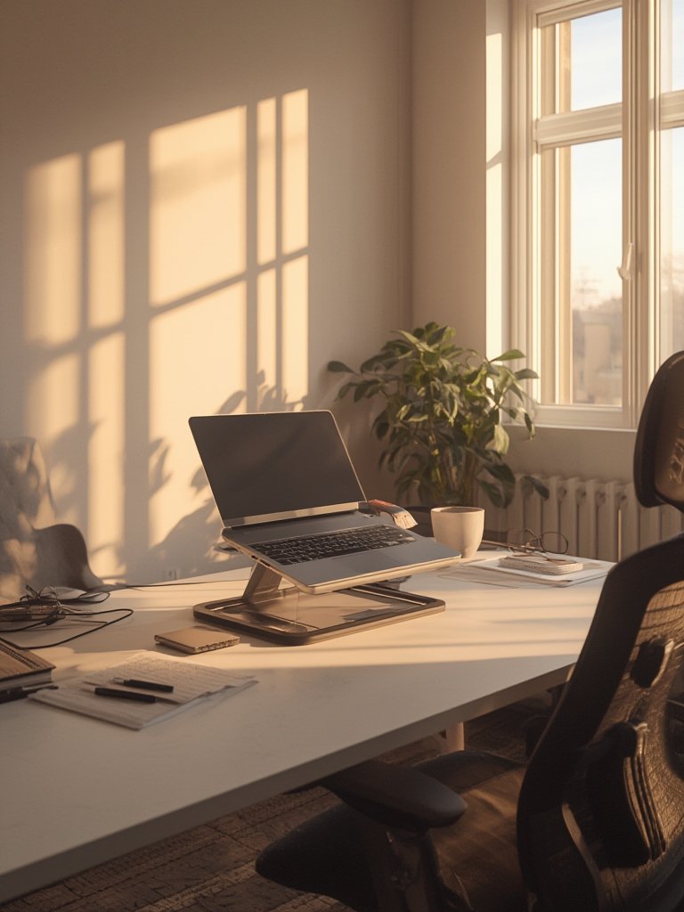 Ergonomic Laptop Riser - Illustration 3