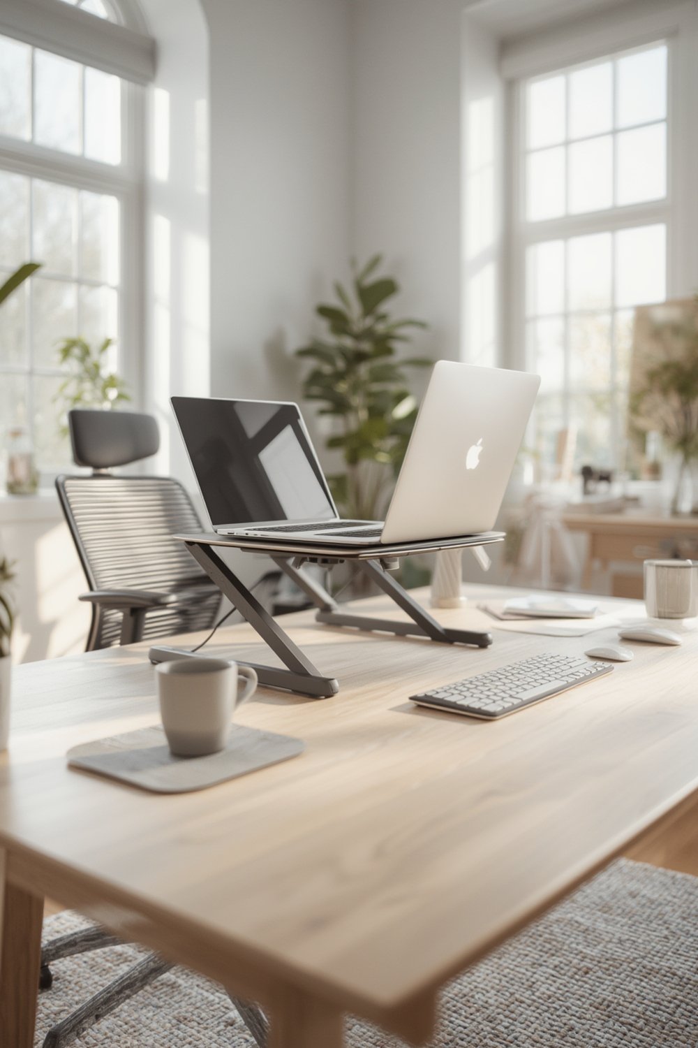 Ergonomic Laptop Riser - Illustration 1