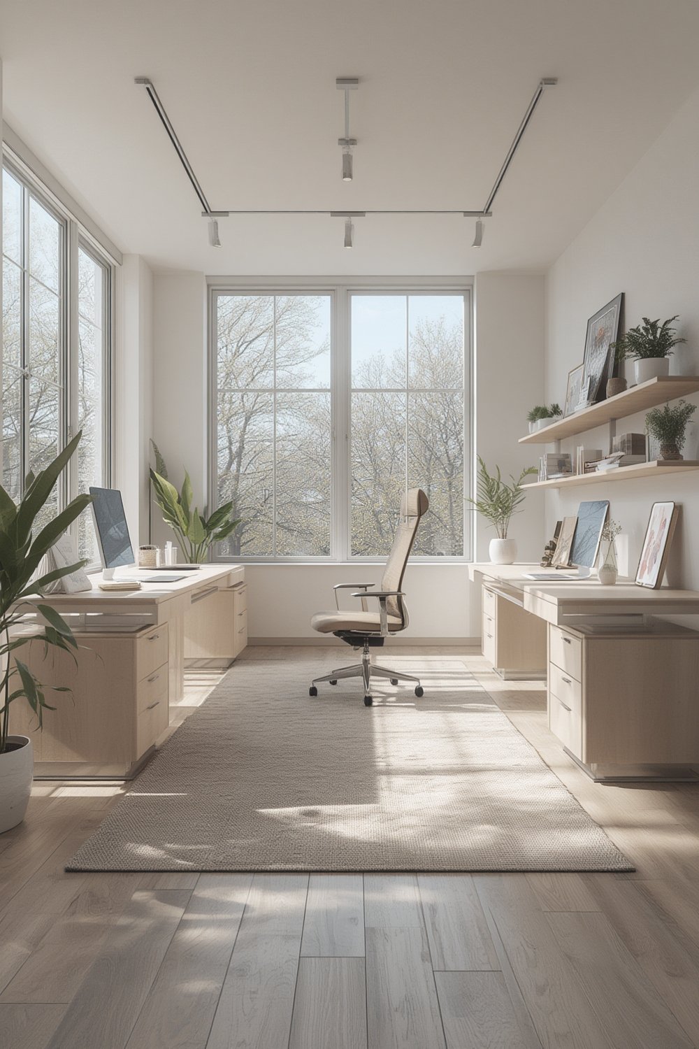 Modular Workspace Furniture - Illustration 1