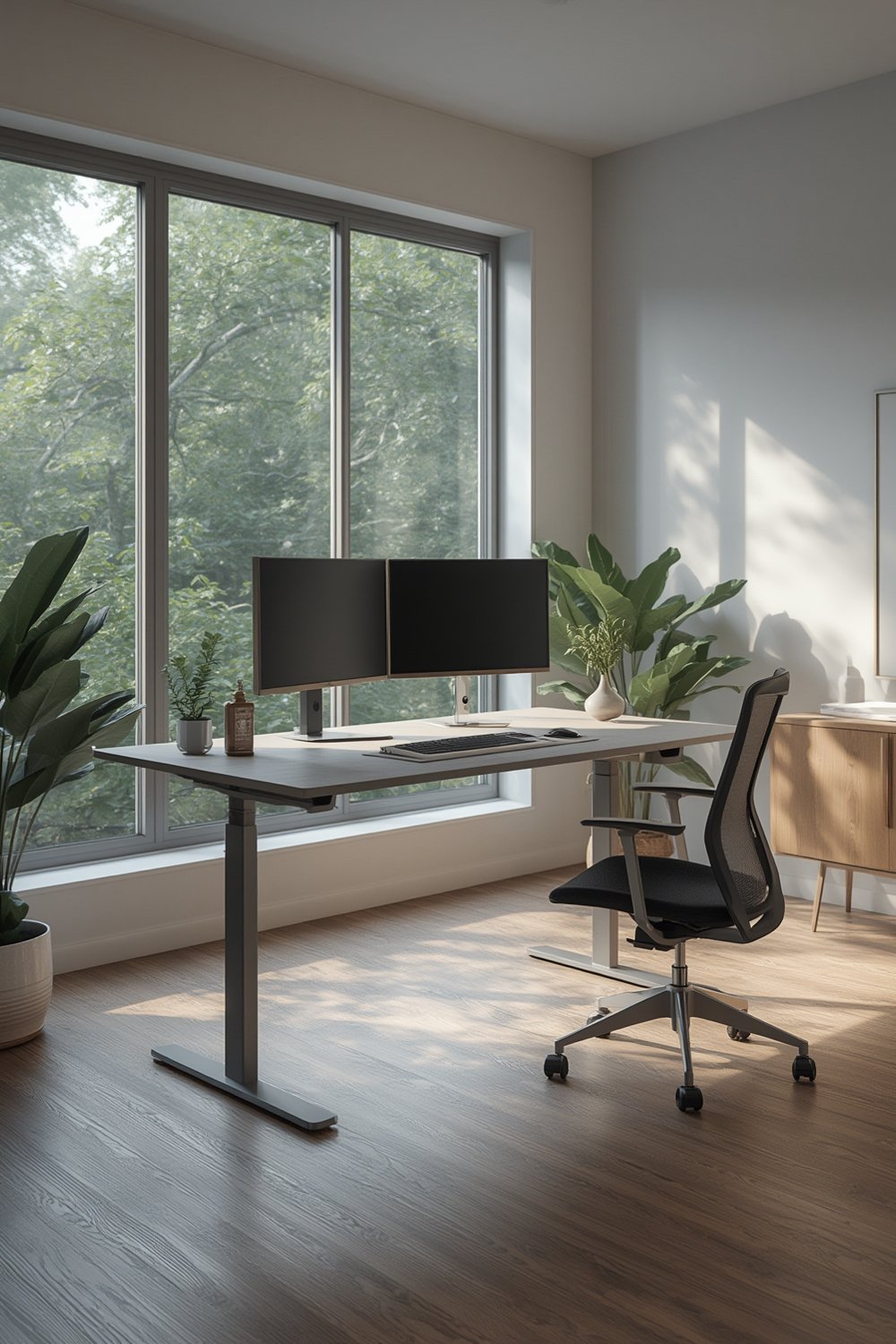 Smart Standing Desk - Illustration 1