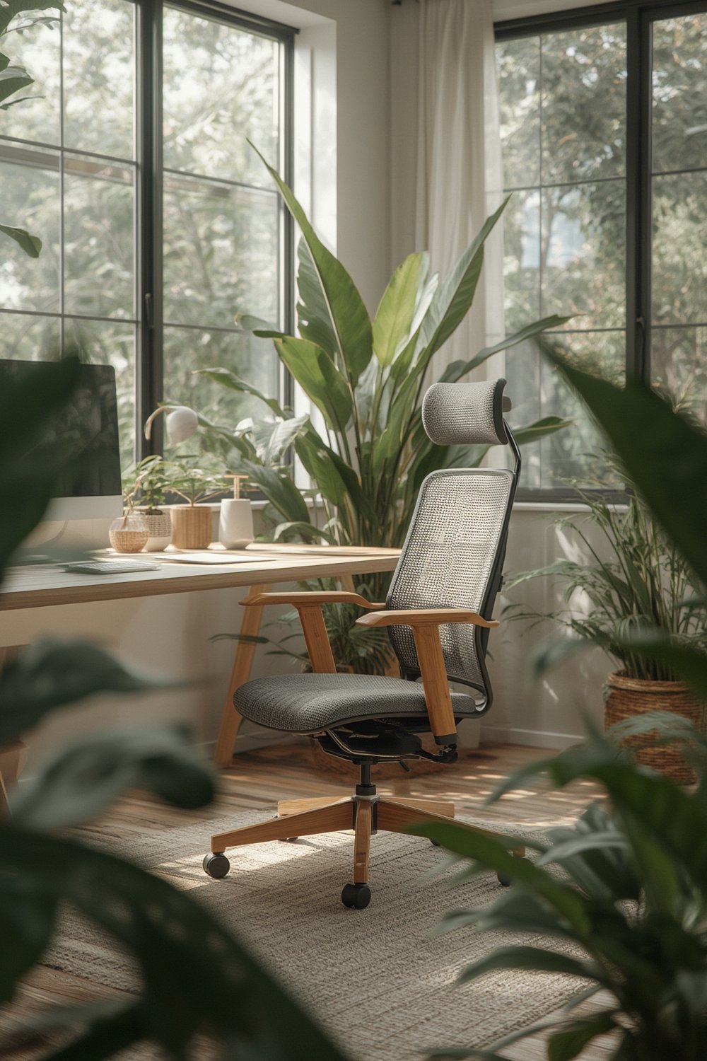 Sustainable Ergonomic Chair - Illustration 1