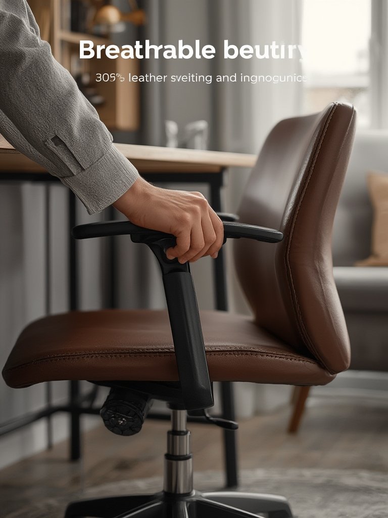 Office chair in action