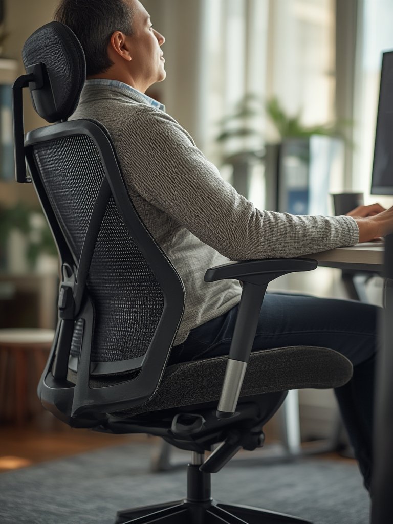 office chair in action