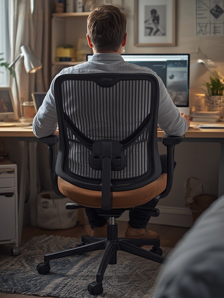 office chair in action