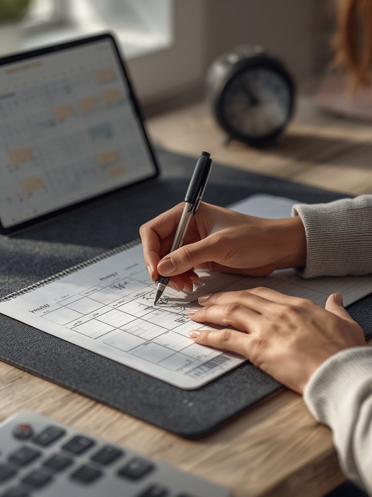 Productivity Planner Desk Pad - Illustration 2