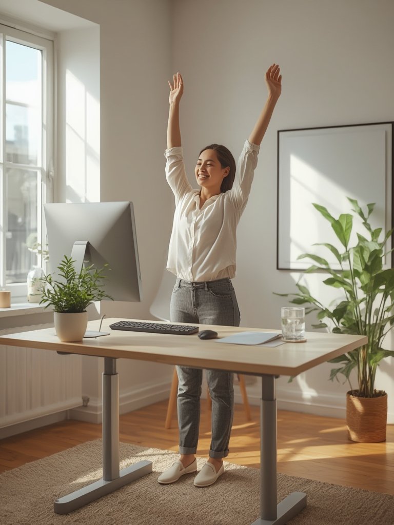 Standing Desk Converter - Illustration 3